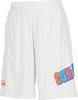 Баскетбольные шорты тренировочные брюки белые (с карманами)