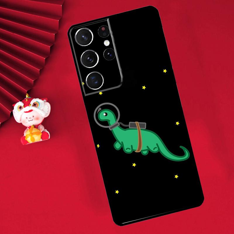 Cute Dino Funda For Samsung Galaxy S24 S23 S22 Ultra Plus S20 S21 FE S8 S9 S10 Note 10 20 Ultra Case