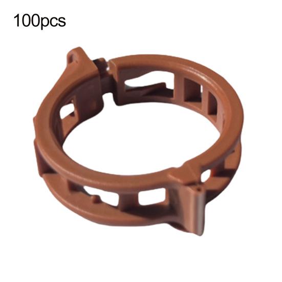 Climbing Plant Clamps Secured Long-lasting Plastic Plant Clips Garden Vine Support Clip Multifunctional Plant Holder for Vine Stem Fixing