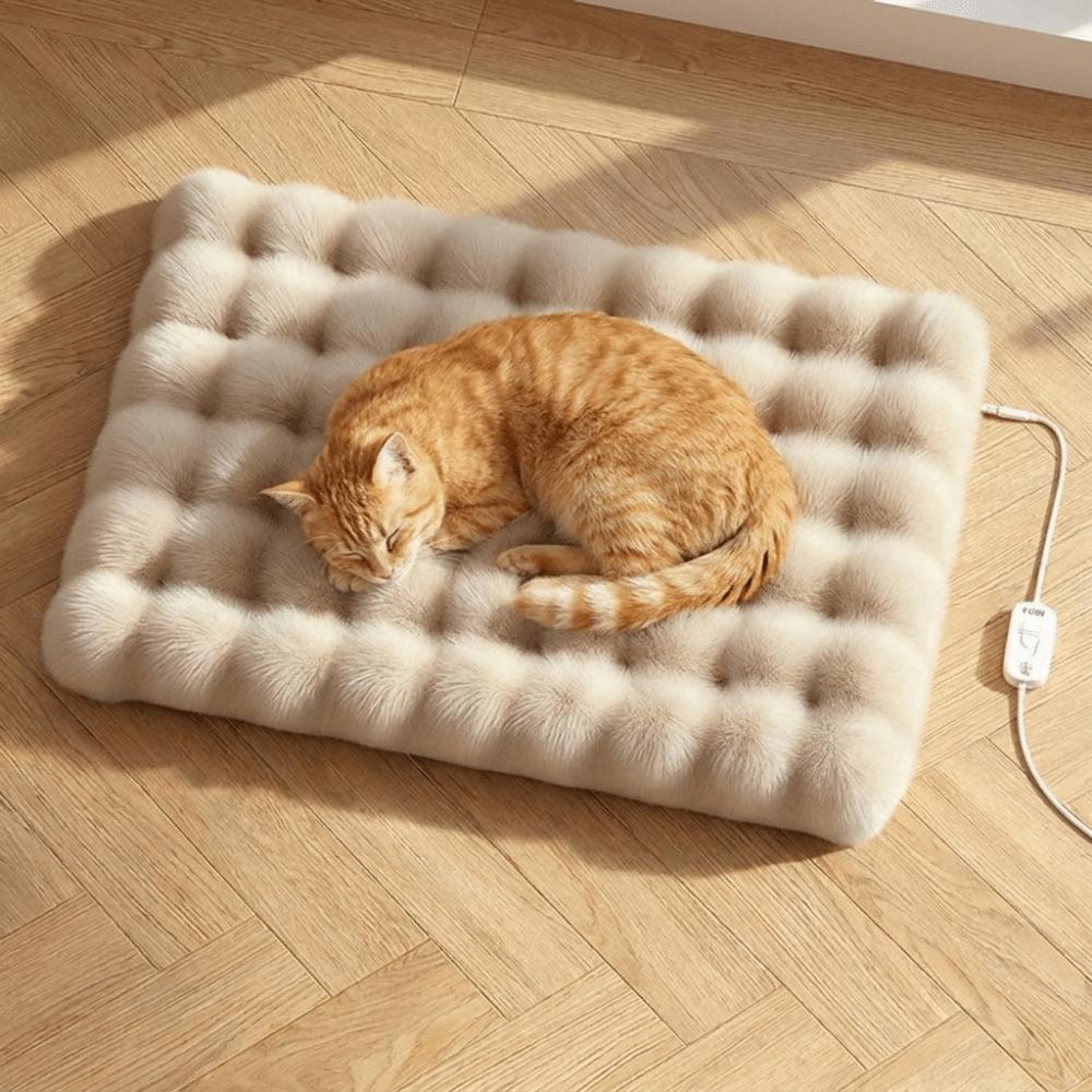 Temperature Control Pet Plush Electric Blanket Thickened Pet Heating Mat Autumn Winter