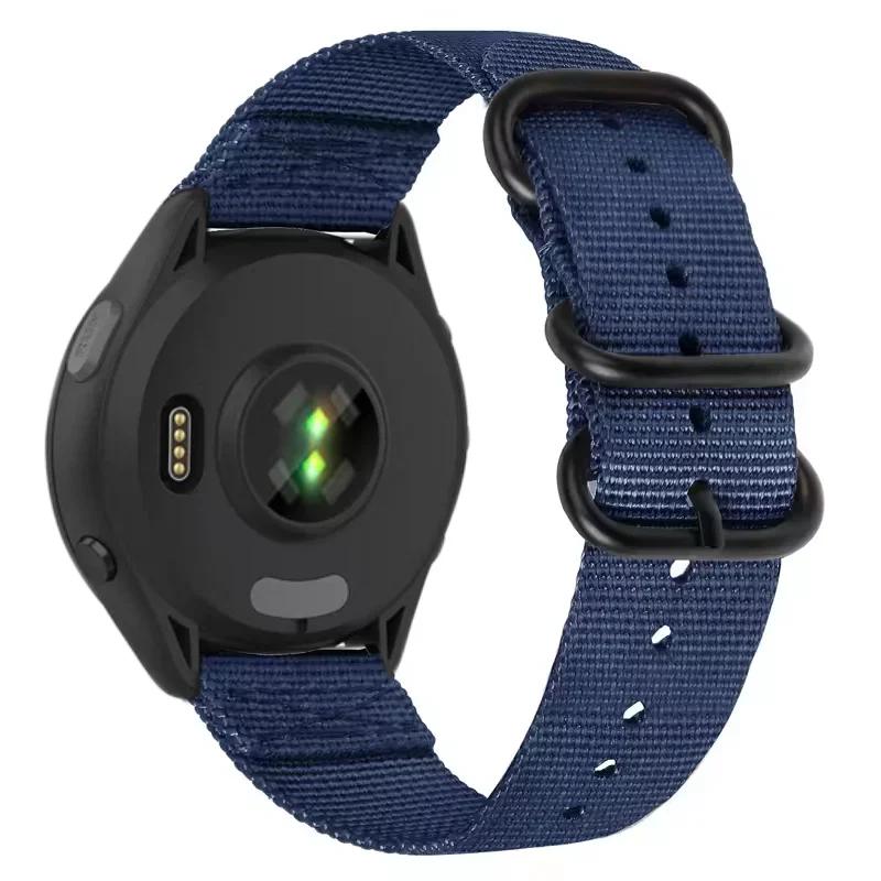 22 мм трехкольцевой нейлоновый ремешок-петля для Amazfit T-Rex3 Pro 48 мм с пряжкой, браслет, ремешок для запястья для Amazfit Helio/Bip 6-5/Balance 2/GTR 4