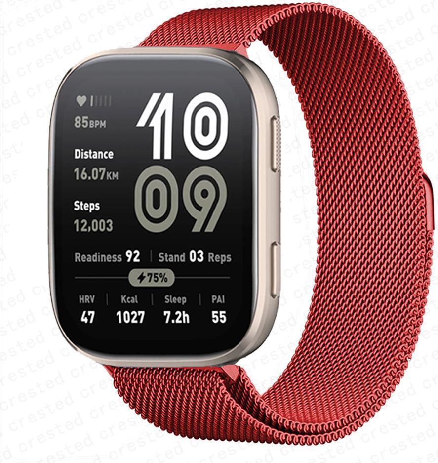 20 мм 22 мм ремешок для часов для Amazfit bip 6 5 Balance GTS 4 mini 2 2e 3 GTR 4 2 3 Pro миланская петля correa браслет huawei gt 5 Band