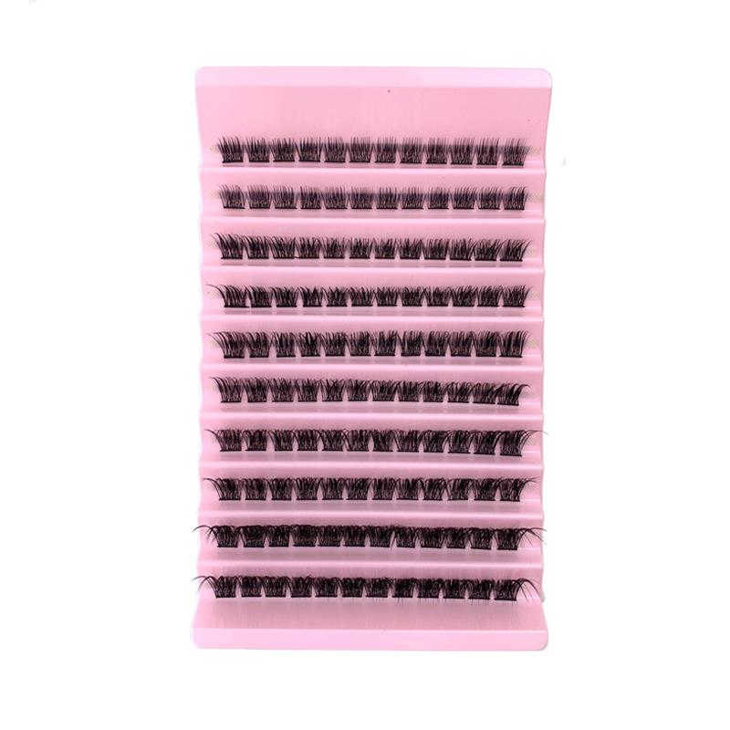 DIY self-grafting eyelashes segmented large capacity natural thick new false eyelashes