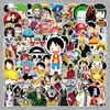 106 Наклеек с персонажами аниме One Piece - Милые Q-версии для декора, Идеально подходят для стаканов от молочного чая и автомобилей