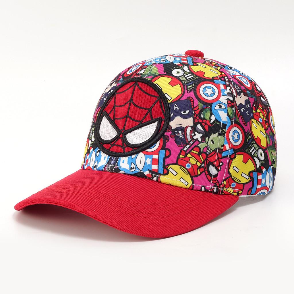 Spider Man Childrens Embroidered Baseball Cap With Sun Protection And Breathable Cotton For Spring Autumn Seasons
