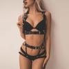 Женский сексуальный пояс для тела, БДСМ, бондаж, нижнее белье, пояс с подвязками, кожаное нижнее белье, готическая фетиш-одежда, фестивальная одежда в стиле рейв