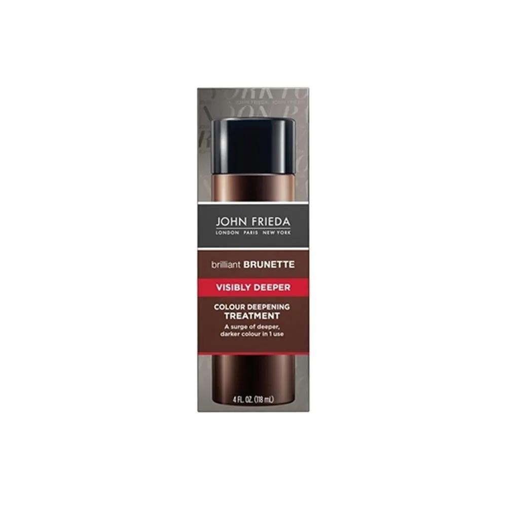 John Frieda Brilliant Brunette Hair Treatment 118ml John Frieda Brilliant Brunette Visibly Deeper Color Deepening Treatment, for Coco