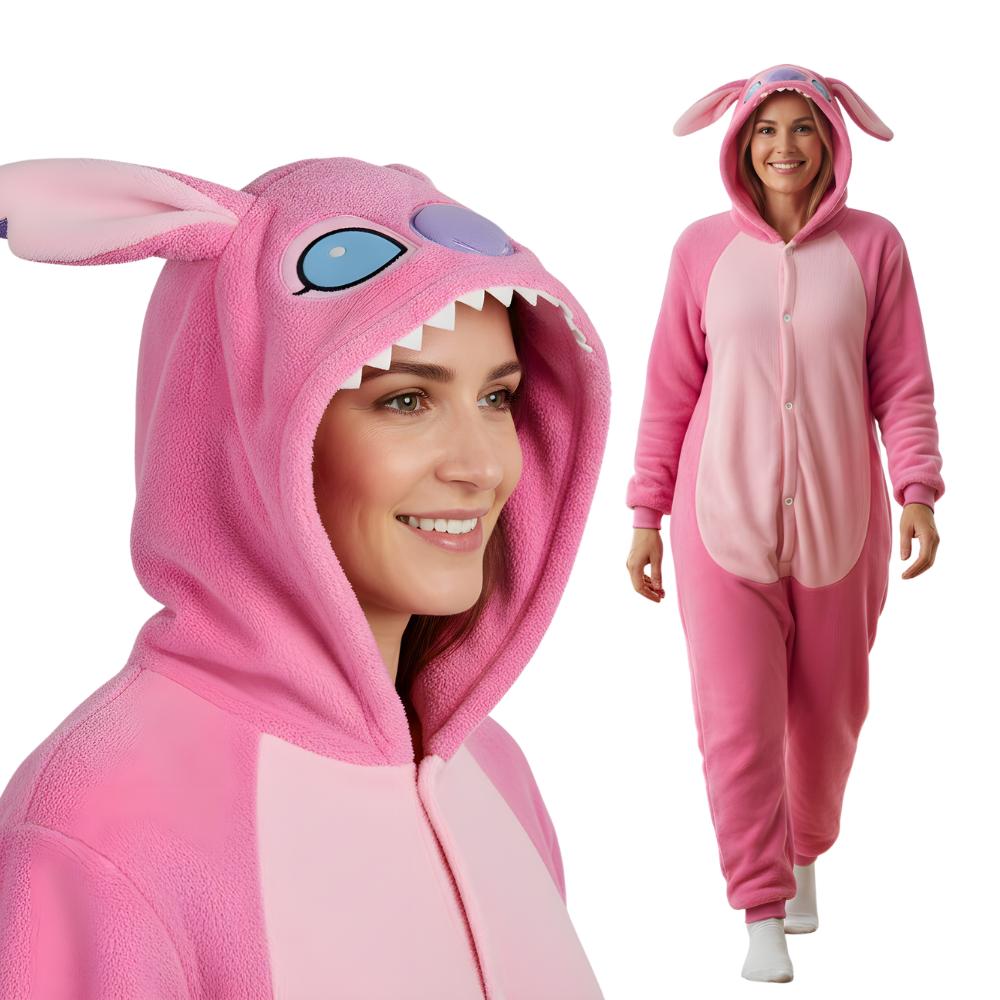 Pajamas Onesie Kigurumi Costume Disguise Stitch : 175-185Cm