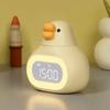 Creative Children's Night Light Touch Control Digital Alarm Clock  Bedroom Use