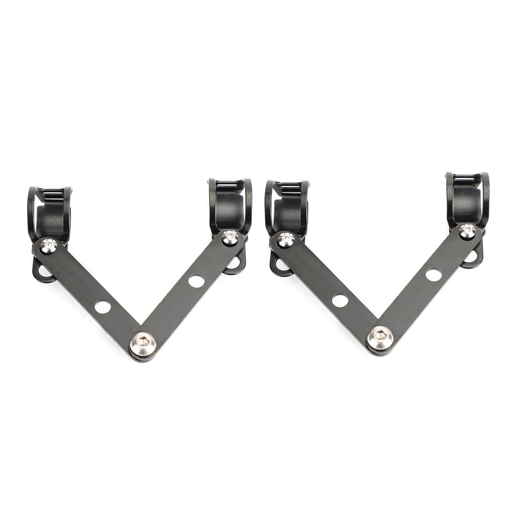 41мм-51мм Вилка Черный Кронштейн для Крепления Фары Мотоциклетный Держатель Фары Адаптер