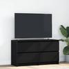 VidaXL TV Stand Black 100x35x54 Cm Engineered Wood, Tv Bench, Hifi Cabinet, Entertainment Center, Tv Buffet, Furniture 861797