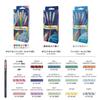Шариковая ручка Pentel Dual Metallic Original + Набор Фэнтези 14 цветов K110-D14ST Набор из 14 цветов