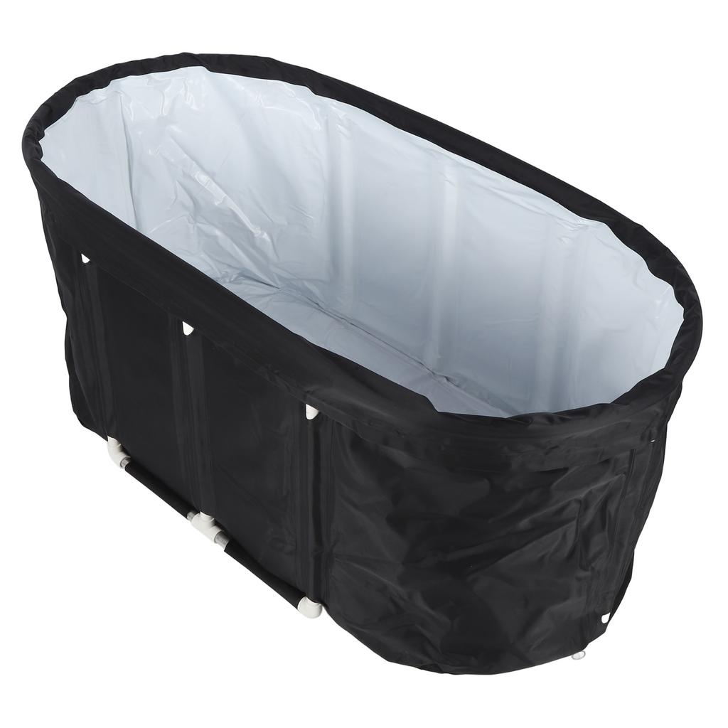 Ice Bath Tub Athlete Leakproof Relieve Muscle Soreness Portable Folding Oval Cold Water Therapy