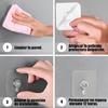 40 pieces of screwless adhesive nails heavy-duty wall hooks weighing up to 22 pounds waterproof adhesive hooks bathroom towel clothing curtain