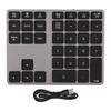 BT308 35 Keys Numeric Keypad Rechargeable Wireless Ultra Thin Keyboard Compatible with Bluetooth