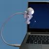 Энергосберегающий мини-ночник с USB-светодиодом в форме астронавта/космонавта, лампа для компьютера, ноутбука