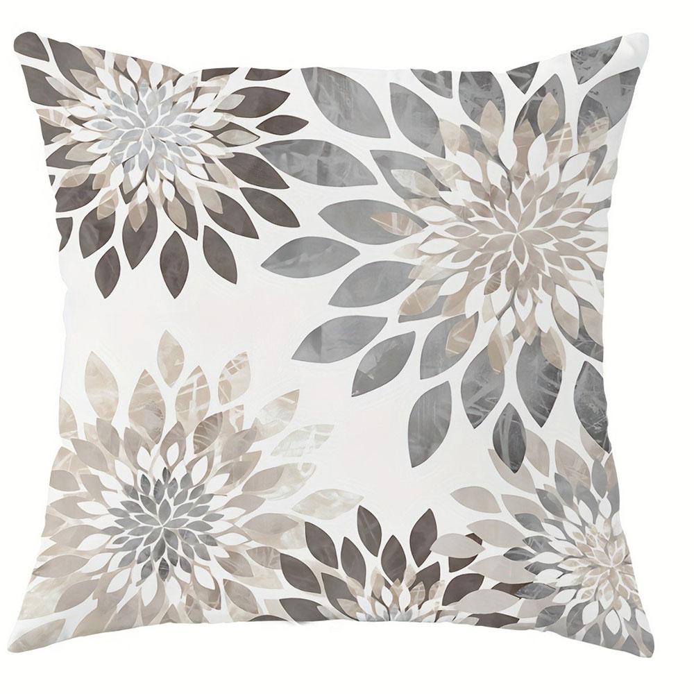 Butterfly And Lavender Romantic Pillowcasebedroom Living Room Sofa Home Decor Polyester Cushion Cover With Zipper