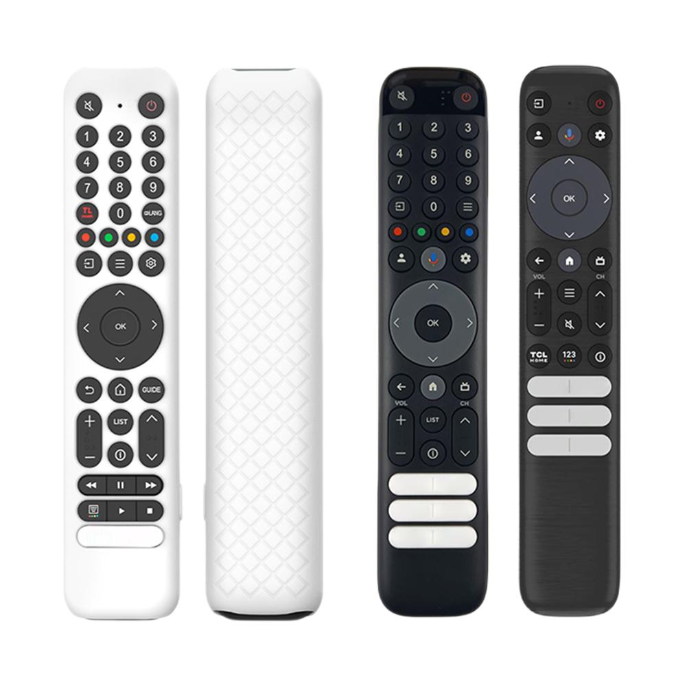 Силиконовый чехол для пульта TCL RC716/RC833, защитный чехол для пульта, противоскользящий чехол для пульта, ударопрочный защитный рукав со шнурком