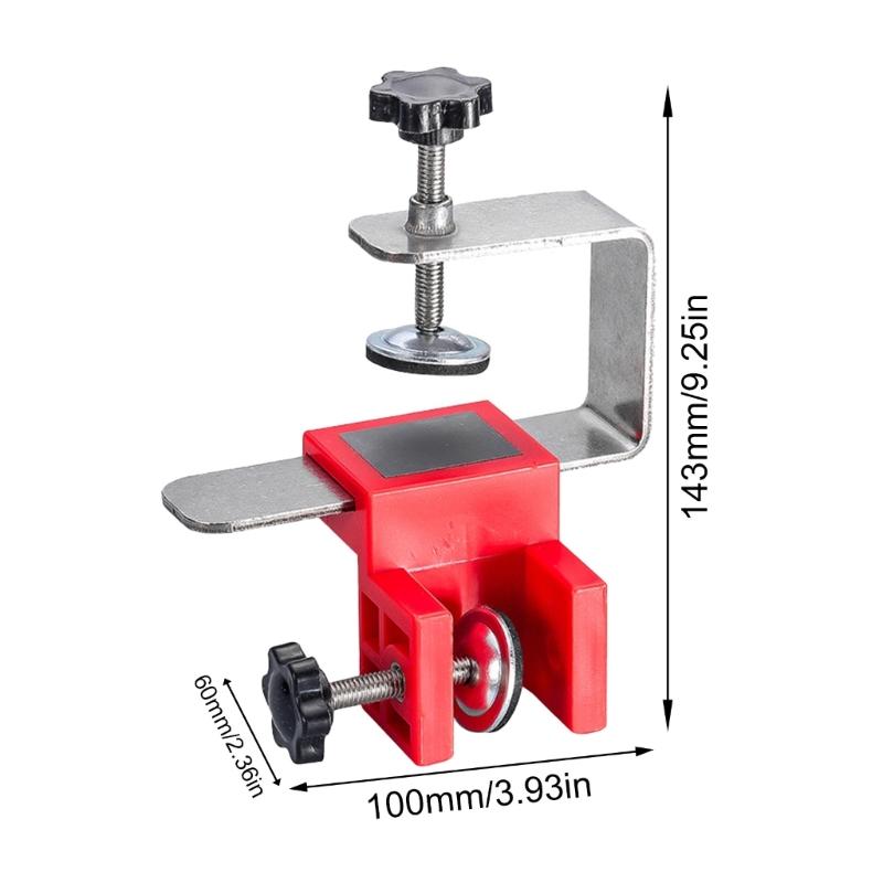 Stainless Steel Drawer Panel Clamp Woodworking Jig Steel Drawer Panel Clips Drawer Front Installation Clamp