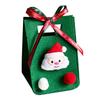 2PCS Thickened New Year Gift Bag Red Green Christmas Apple Bag Christmas Gift Bag  Home Decoration