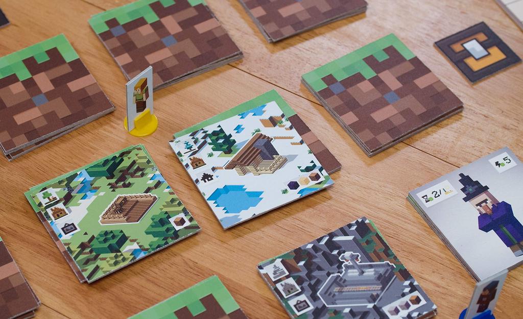 Ravensburger Minecraft Builders Biome Японское руководство по эксплуатации включено 26892 4 Импортировано и [Настольная игра/Minecraft] [Обычный продукт]