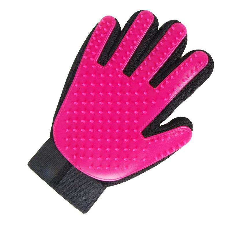 Перчатка-кисть для кошек, перчатки для домашних животных, расческа для волос, перчатка с пятью пальцами для кошек, принадлежности для ухода за домашними животными, чистка домашних животных