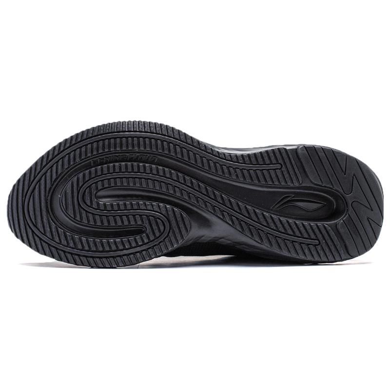 Кроссовки мужские Li Ning Protective Cloud Shock Absorbing Reflective Rebound Low Top, черные ARST057-1