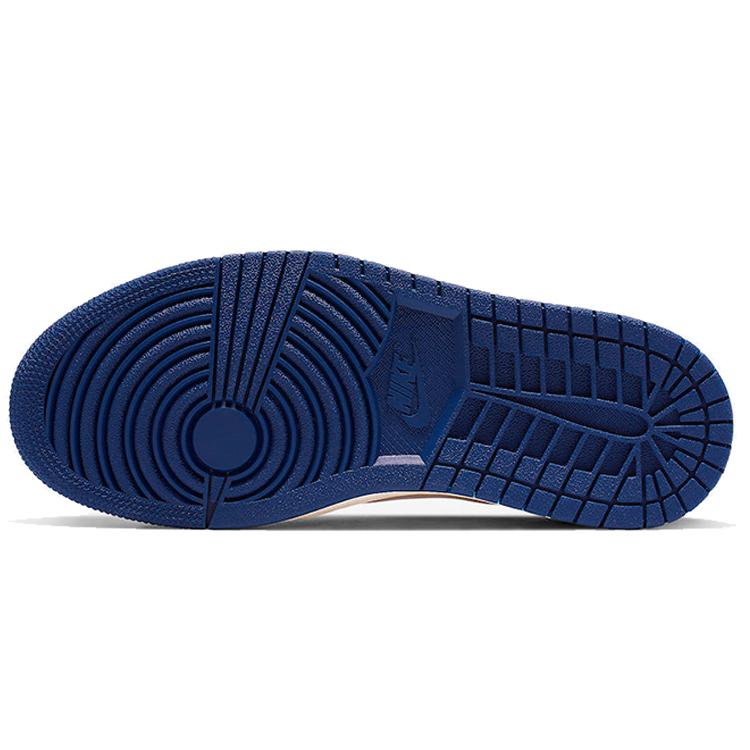 Air Jordan 1 High Zip 'Blue Void Citron' Женские AQ3742-100