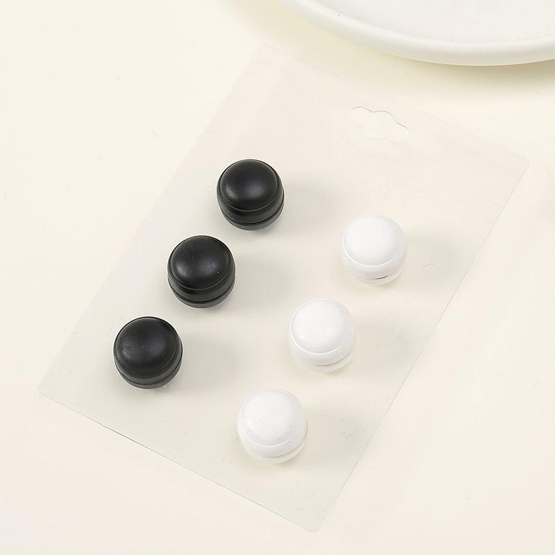 6 Pairs Headscarf Magnet Pin Brooch Buckle For Scarf Shawl Fashion Pins Women Cardigan Clip Buckle Simple Hijab Scarf Acessories