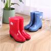 Непромокаемые сапоги, женская непромокаемая обувь, модные нескользящие непромокаемые сапоги для взрослых, резиновая обувь для мытья автомобиля на кухне
