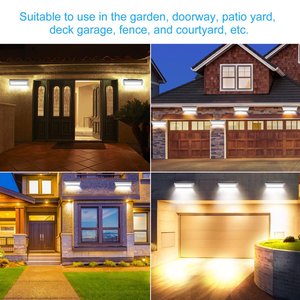 Neoglint солнечный настенный светильник радар с датчиком движения уличный водонепроницаемый садовый светильник из алюминиевого сплава