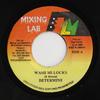 7inch Record DETERMINE - Wash Mi Locks None Mixing Lab 2000 Jamaica Reggae, Ska & Dub Used