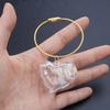 Акриловая коробка для хранения сувениров из шерсти домашних животных с веревкой, кошачьей шерстью, коллекционный контейнер для хранения, подвеска-брелок, домашний декор