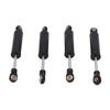4PCS Shock Absorbers Fit for   1Celsius18 Scale RC Crawler Car Internal Spring Shock Dampers with Screws Washers 59mm Black