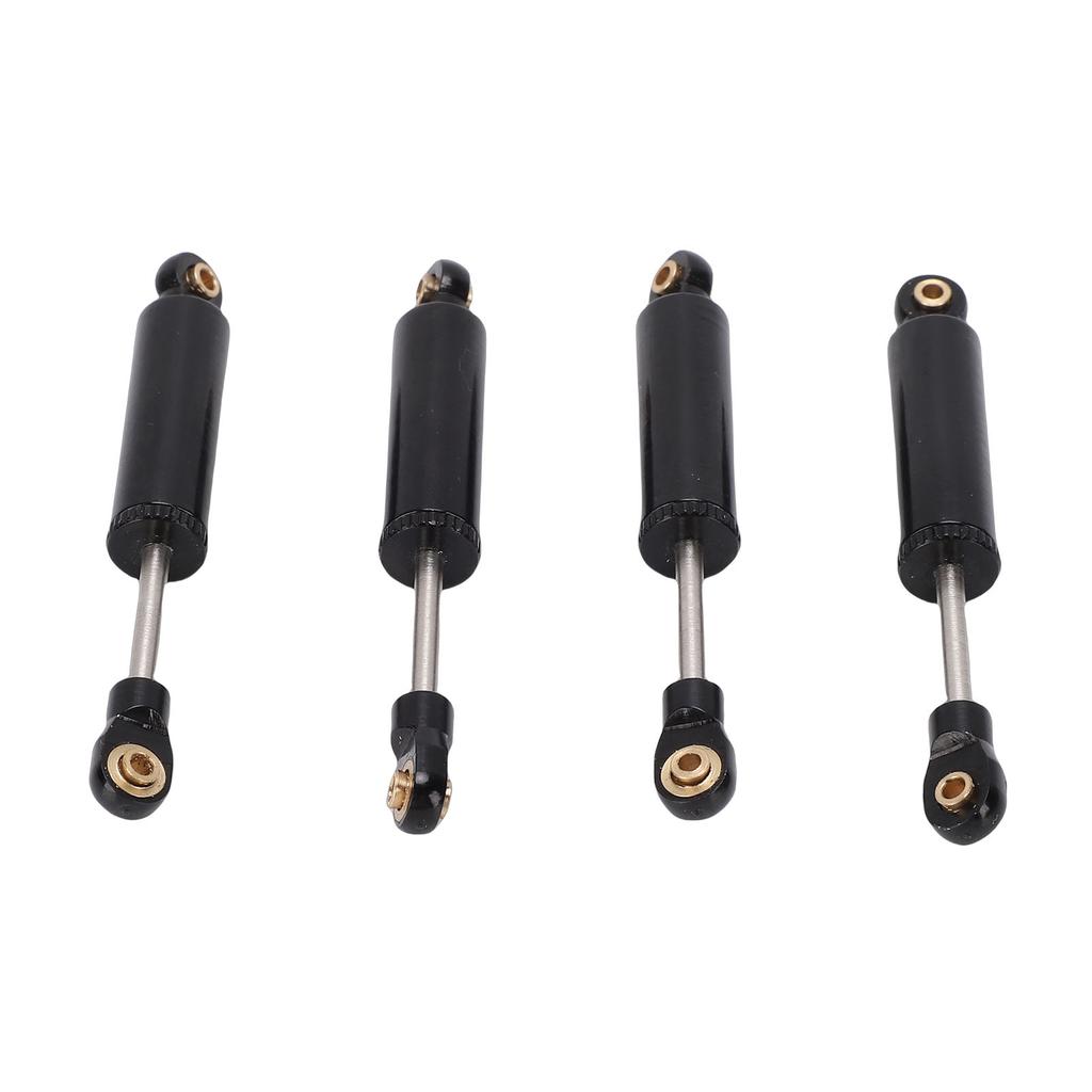 4PCS Shock Absorbers Fit for   1Celsius18 Scale RC Crawler Car Internal Spring Shock Dampers with Screws Washers 59mm Black