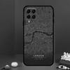 Ins Путешествия Страна Эскиз Городская Карта Для Samsung Galaxy M31 M51 M33 M13 M23 M53 M15 M55 M14 M34 M54 M20 M30s M32 M52 Чехол для Телефона