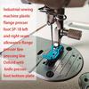 5pc Industrial Sewing Machine Presser Feet Set, Left and Right Stop Edge, Visible Thread Pressing with Knife, Oxford Sewing Attachment for Edge Flange