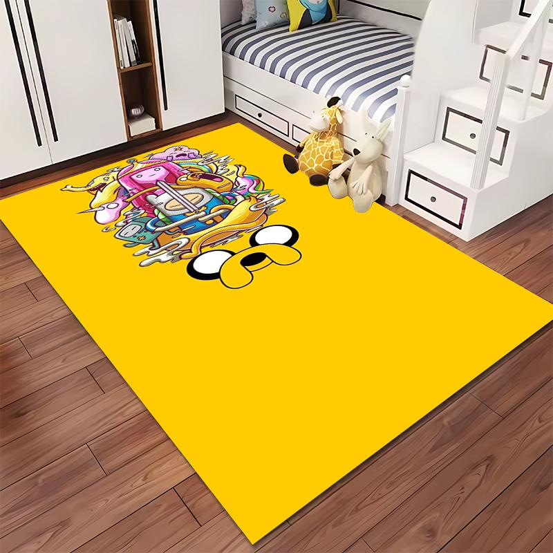 Colorful Golden Treble Clef Music Art Area Rug, Non-Slip Washable Throw Carpet for Living Room Bedroom Entryway Home - Decor Edition