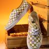 Vans Аутентичные Обои Аутентичные Устойчивые к истиранию Дышащие Низкие Кеды Унисекс Зеленый Белый VN0A5KS9CCF