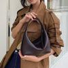 Large-capacity Crossbody Dumpling Bag Niche Genuine Leather Single-shoulder Underarm Bag High-end Women's Bag
