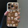 Противоударный чехол для телефона Milk Kitty для Apple 14/15/16 Pro/Max, Премиальная защита