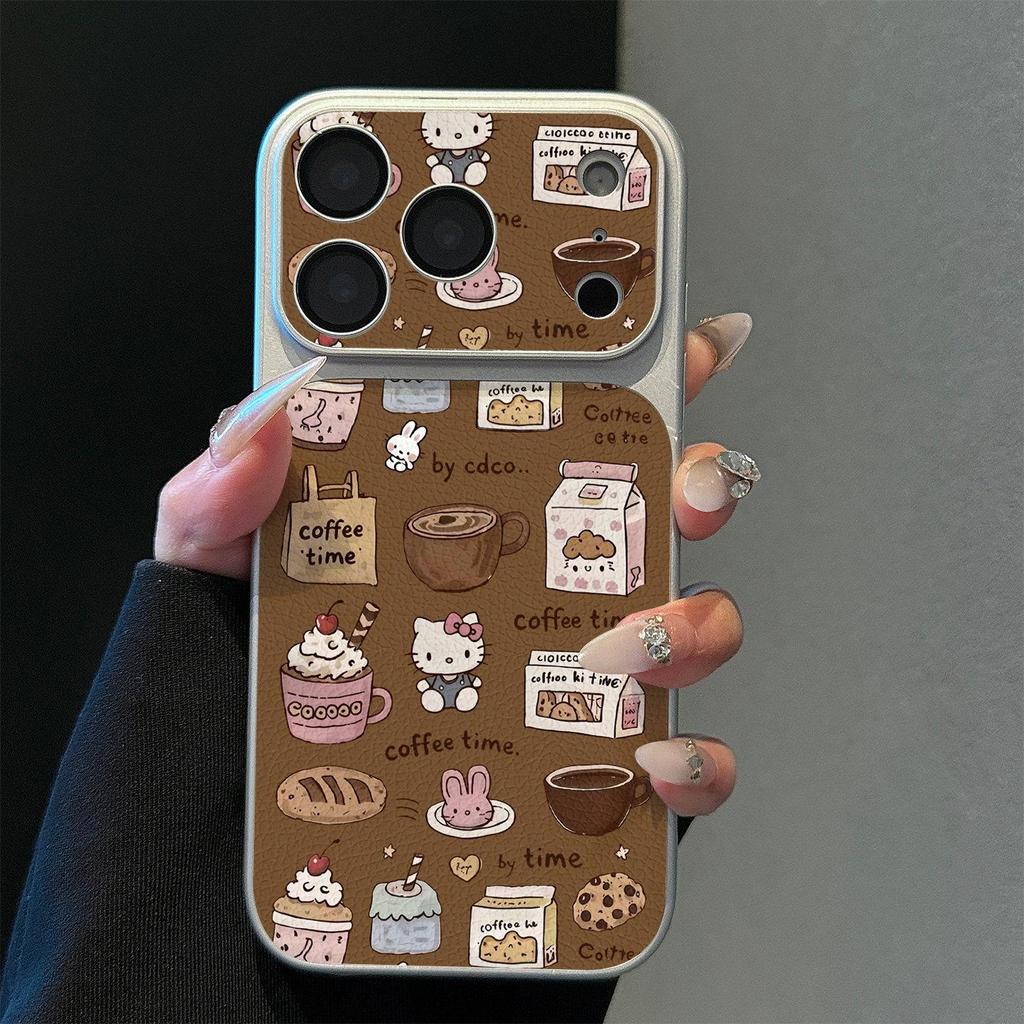 Противоударный чехол для телефона Milk Kitty для Apple 14/15/16 Pro/Max, Премиальная защита