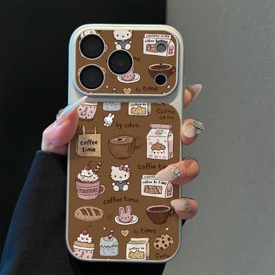 Противоударный чехол для телефона Milk Kitty для Apple 14/15/16 Pro/Max, Премиальная защита