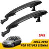 2pc Car Door Handles for Sienna Toyota 2004 2005 2006 2007 2008 2009 2010 AUXITO