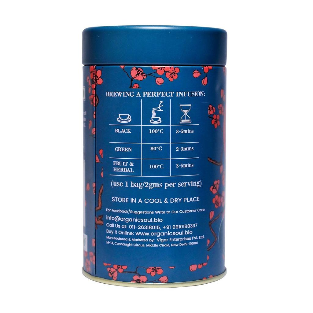 Органический Черный чай Масала (100 г), Black Masala Tea,  Organic Soul