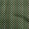 Cotton Flex Dark Green Fabric Asian Paisley Sewing Craft Projects Fabric Prints By Yard 40 Inch