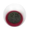 Creative Ball Alarm Clock Colorful Glow Digital Table Clock Snooze Electronic Clock With Temperature Humidity Calendar Display