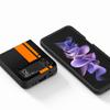 Чехол для мобильного телефона Samsung Galaxy Z Flip4 Flip3 5G черный чехол Z Flip 3 жесткий ПК роскошный чехол Zflip3 Funda Capa Car Carbon Fibre