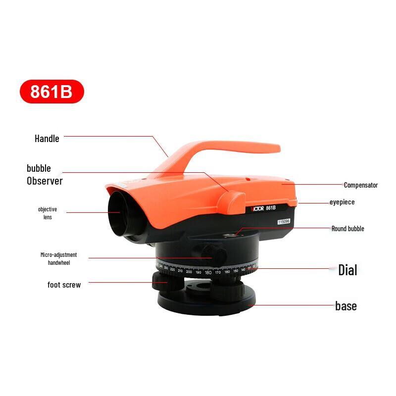 VICTOR VC861B Auto-Leveling Optical Level