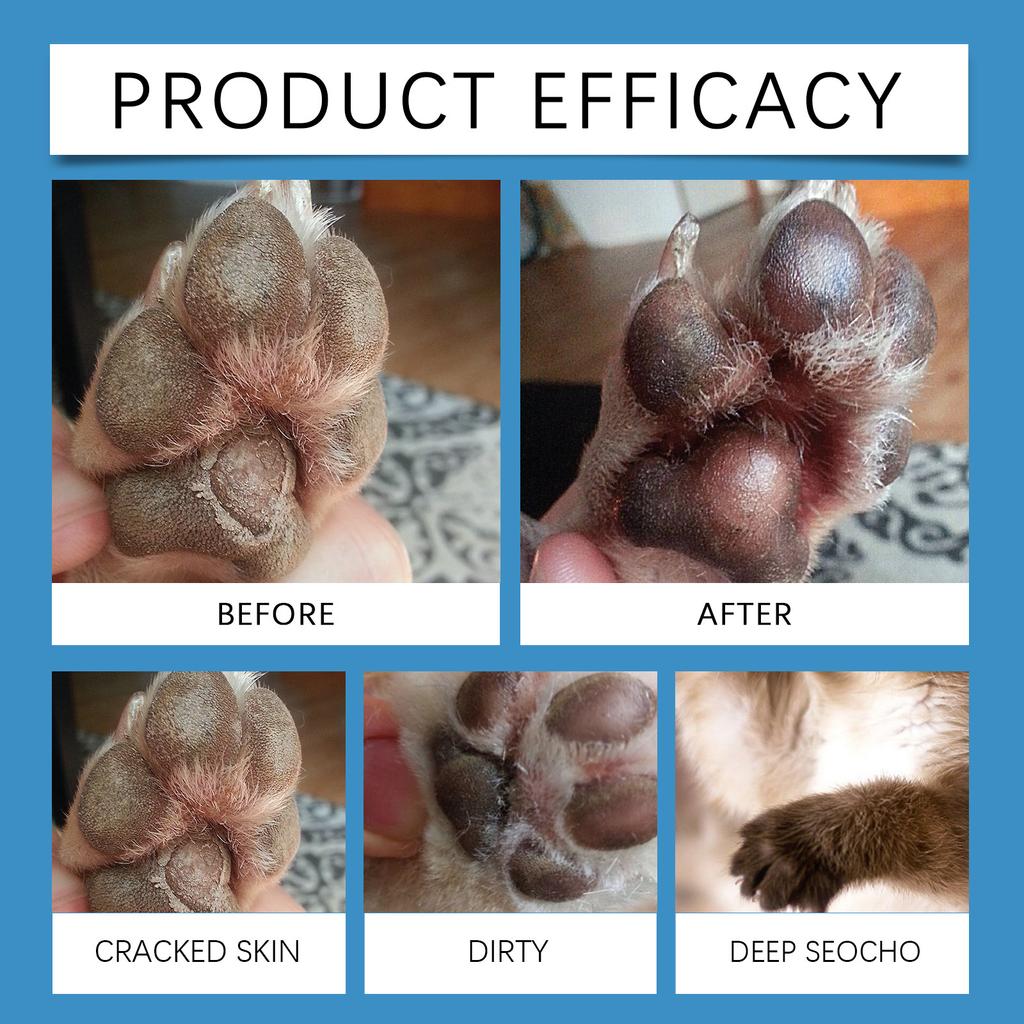 YEGBONG Pet Paw Care Cream Dogs Cats Paw Care Moisturing Feet Foot Pad Care